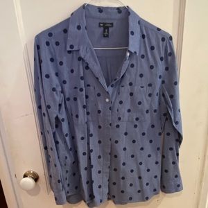 Gap Factory Denim Button Down